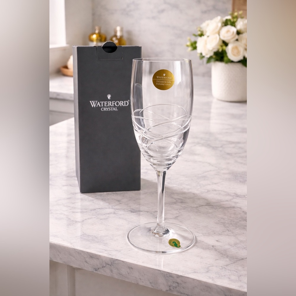 Waterford Ballet Ribbon Essence Water Glass | NEW IN BOX